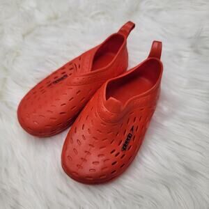 Red Speedo Slip On Water Shoes Sz 5/6